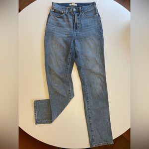 Madewell perfect vintage jean.